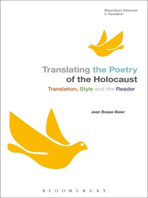 cover image of Translating the Poetry of the Holocaust